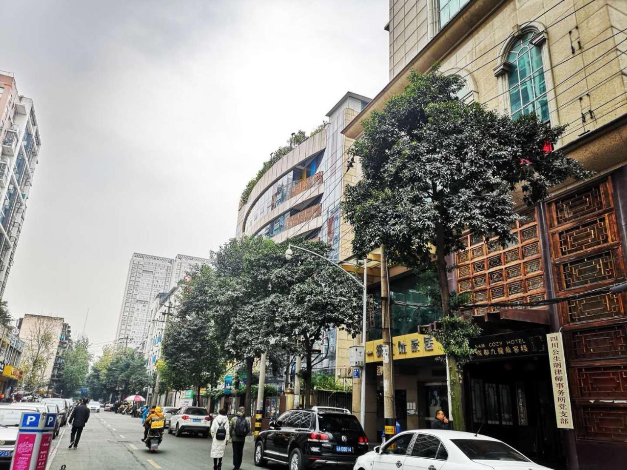 Sam Cozy Hotel Chengdu Exterior foto